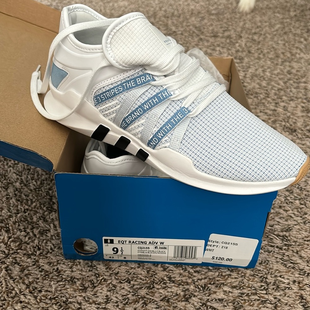 Brand new in the box, tried on only indoors.